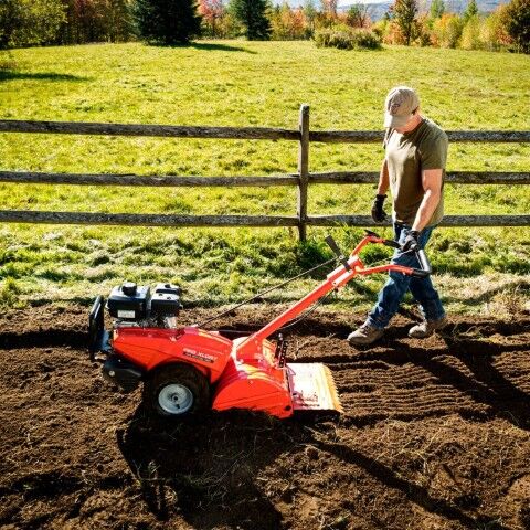 DR Power Equipment Gas Rear Tine Rototiller, 18 in.