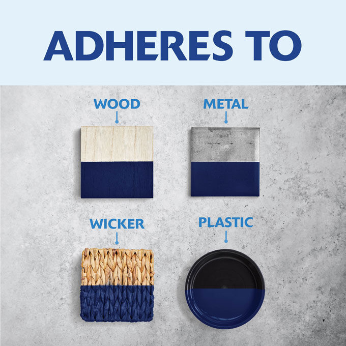 Rust-Oleum 2X Ultra Cover Gloss Navy Blue Spray Paint, 12-Oz