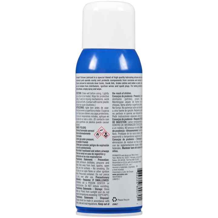 Permatex Silicone Spray Lubricant, 16-Oz
