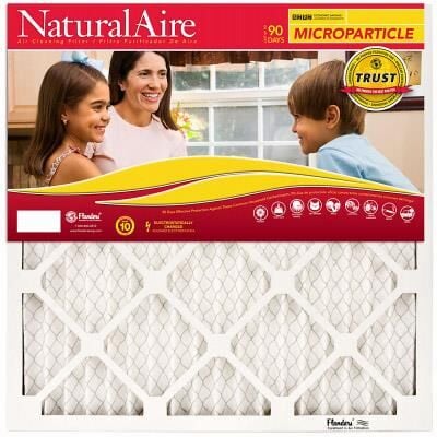 NaturalAire Microparticle Pleated Air Filter MERV 10, 16-In