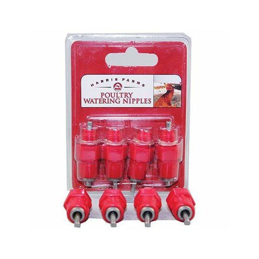 Harris Farms Poultry Watering Nipple 4 Pack