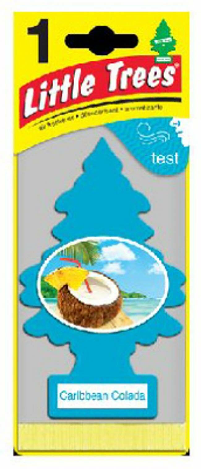 Little Trees Car Air Fresheners - Caribbean Colada, 3 Count