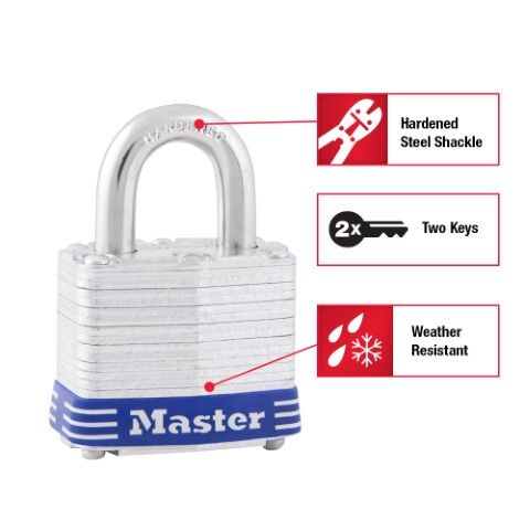 Master Lock 3D Laminated Padlock