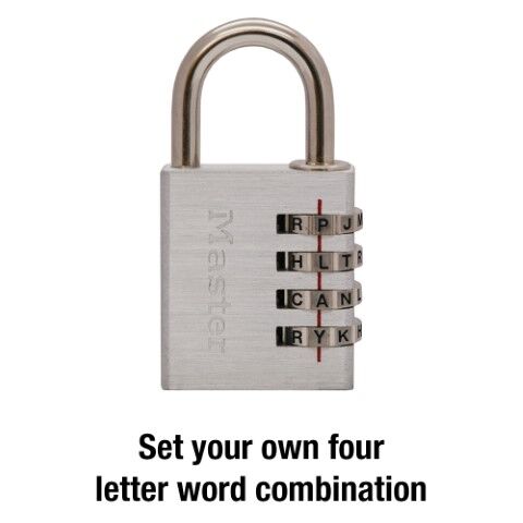 Master Lock Combination Lock 1 9/16-In