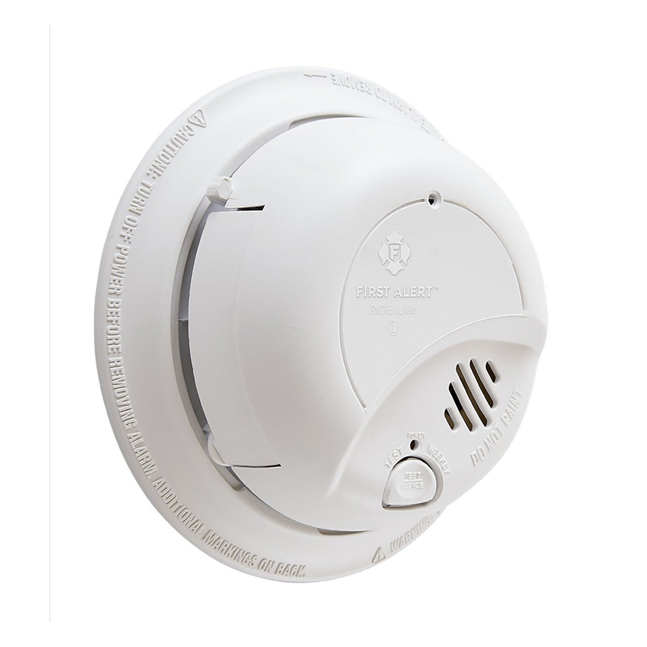 BRK Hardwired Ionization Smoke Alarm With Battery Backup