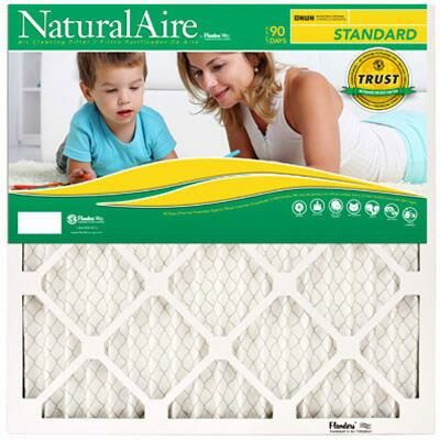 Flanders Standard Pleated Air Filter - 20X20X1 in