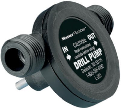 Master Plumber Chuckmaster Drill Pump - 6 GPM