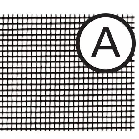 ADFORS Aluminum Window And Door Screen Charcoal, 48-In x 84-In