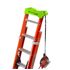 Louisville Ladder Fiberglass Extension Ladder, Type IA, Load Capacity 300-Lb, 24-Ft