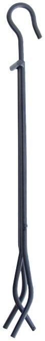 Panacea Black Fireplace Tongs, 25 in.