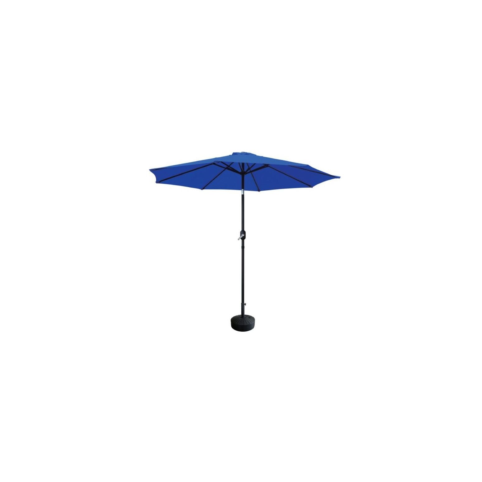 9 foot patio umbrella near me CABANA Ft with Bronze Round Base Weight Included, Gray or poolside setup with this premium 9 ft Sonkuki 9-ft Steel Red Push-button
