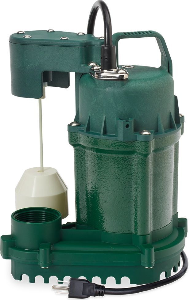 Zoeller 1/3 HP Cast Iron Submersible Sump Pump