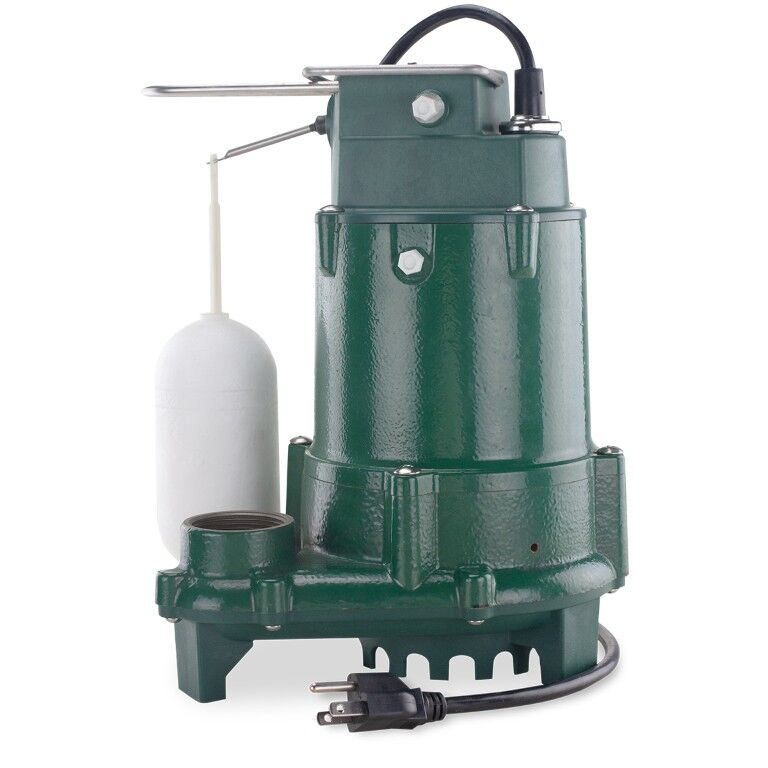 Zoeller 1096-0001 Pro Cast 1/2-HP Iron Sump Pump