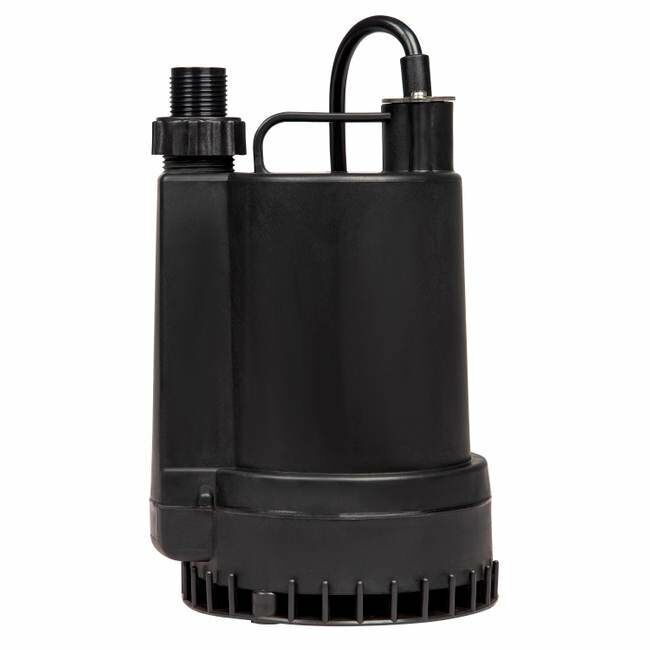 Red Lion 1/6 hp Thermoplastic Utility Pump