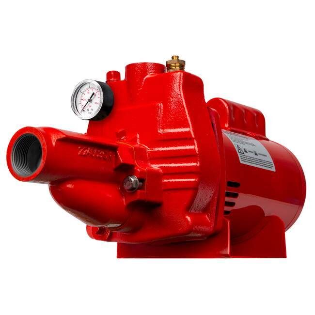 Red Lion RJC-50-PREM, 1/2 HP, 115/230 V, 14.2 GPM Convertible Jet Pump