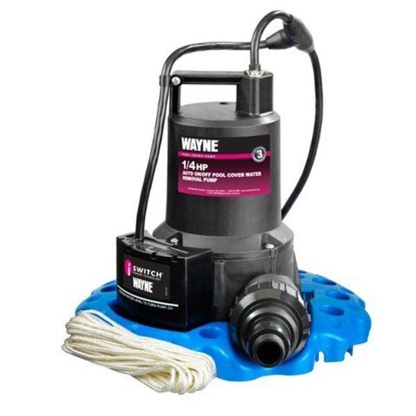 WAYNE Reinforced Thermoplastic Pool Cover Pump, 1/4-HP