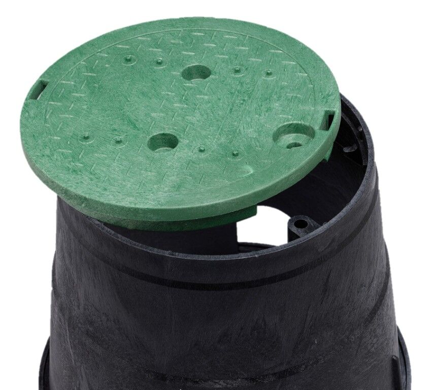 Orbit Round Sprinkler Valve Box, 10-In