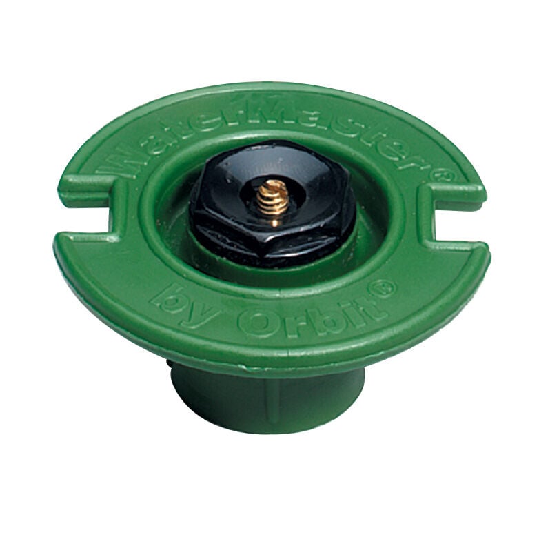Orbit Plastic 360° Pattern Flush Head Sprinkler With Plastic Nozzle, 15-Ft