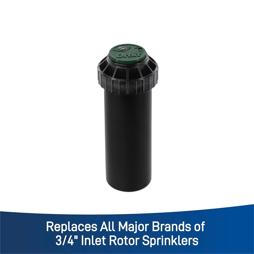 Orbit Voyager Screw Top 4-In Pop-Up 40°-360° Pattern Gear-Drive Rotor Sprinkler, 45-Ft, 2-Pk