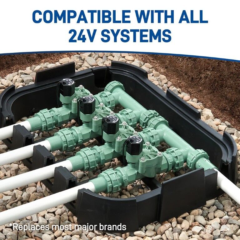 Orbit L-Series Automatic Inline Sprinkler Valve, 3/4-In FPT