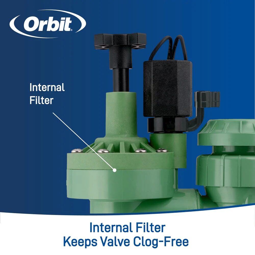 Orbit 100 Series Automatic Anti-Siphon Sprinkler Valve With Flow Control, 3/4-In FPT
