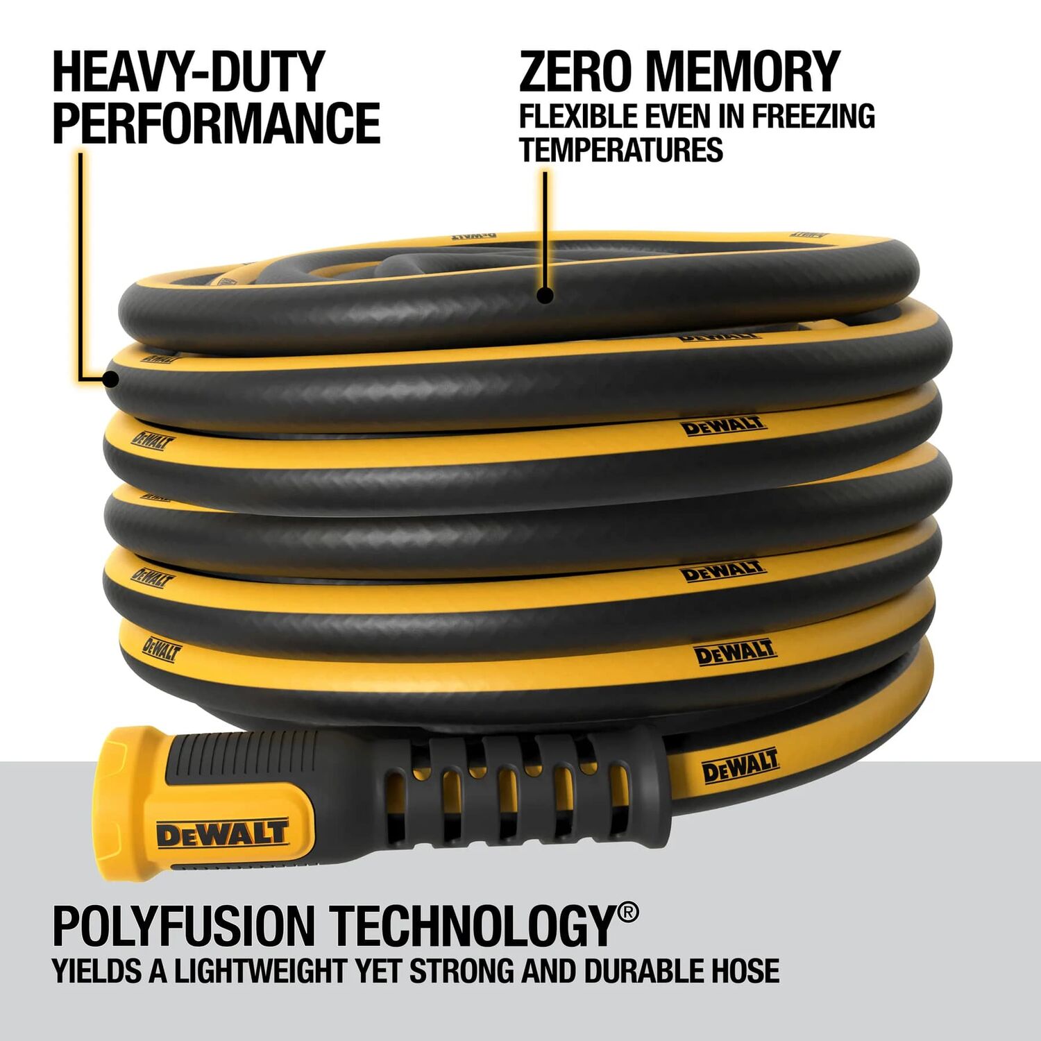 DeWalt Professional Grade Heavy-Duty Water Hose, 100-Ft