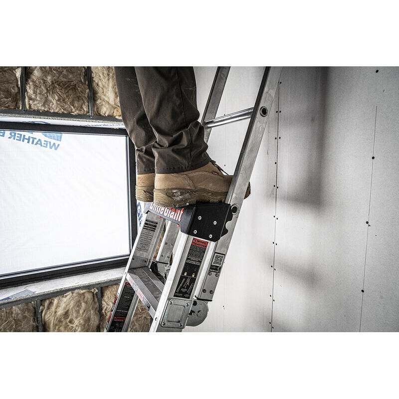 Little Giant King Kombo 2.0 Professional Aluminum 3-In-1 Ladder, Type IA, 300-Lb, 6-Ft