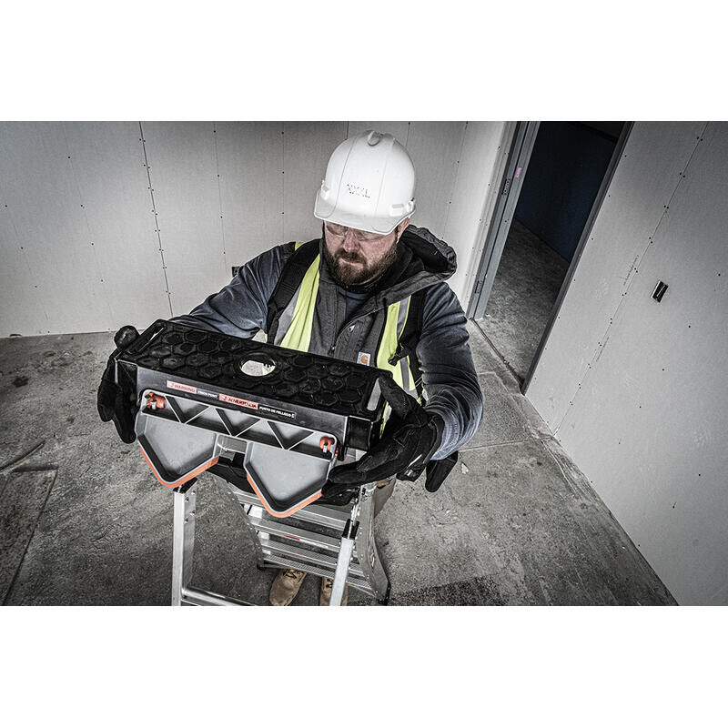 Little Giant King Kombo 2.0 Professional Aluminum 3-In-1 Ladder, Type IA, 300-Lb, 6-Ft