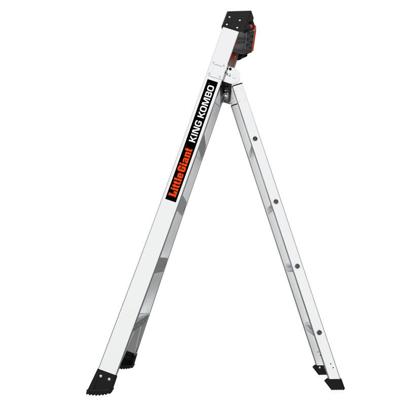 Little Giant King Kombo 2.0 Professional Aluminum 3-In-1 Ladder, Type IA, 300-Lb, 6-Ft