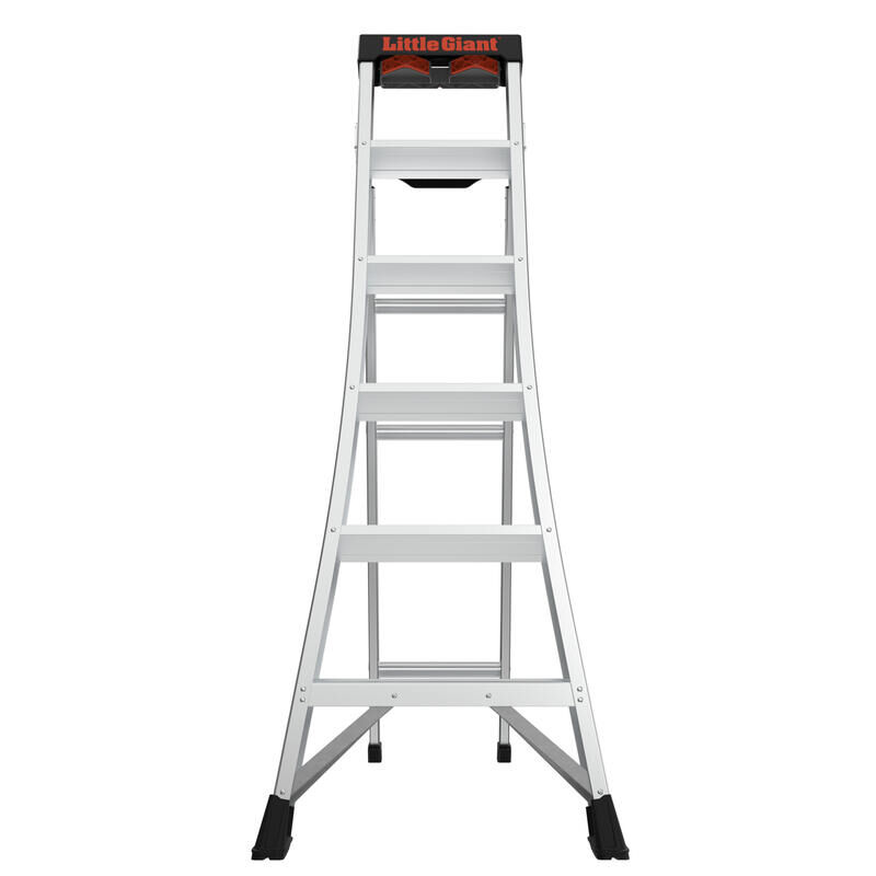 Little Giant King Kombo 2.0 Professional Aluminum 3-In-1 Ladder, Type IA, 300-Lb, 6-Ft