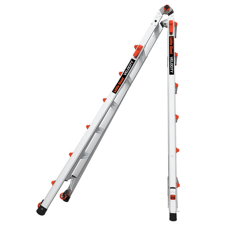 Little Giant Velocity Articulating Ladder With Leg Levelers