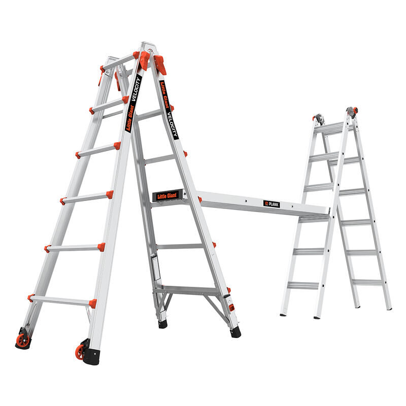 Little Giant Velocity Articulating Ladder With Leg Levelers