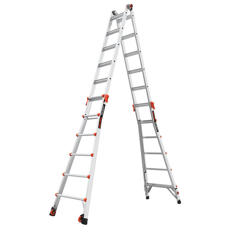Little Giant Velocity Articulating Ladder With Leg Levelers
