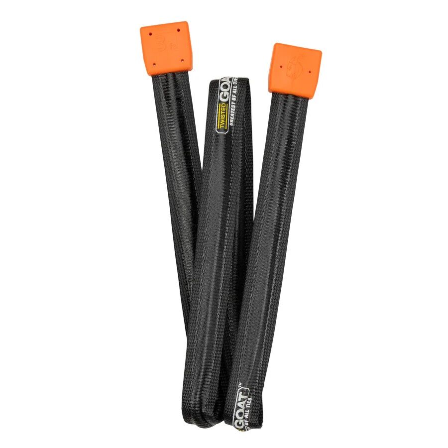 Twisted Goat Industrial Steel Core Twist Ties, 6-Ft, 2-Pk