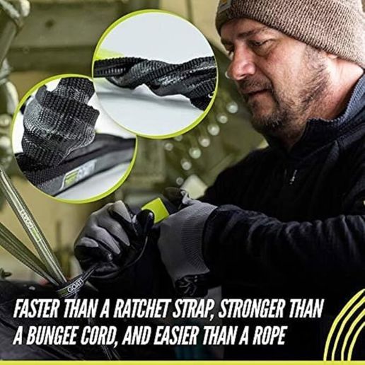 Twisted Goat Industrial Steel Core Twist Ties Starter Pack, 3-Ft / 6-Ft / 10-Ft, 3-Pk