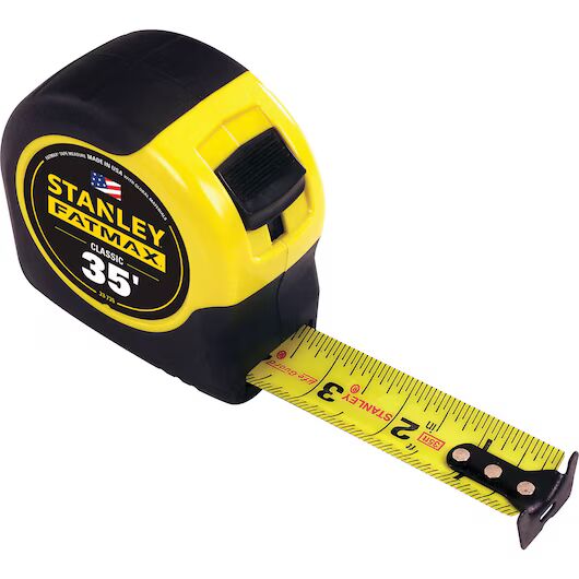 Stanley FATMAX Tape Measure, 35-Ft