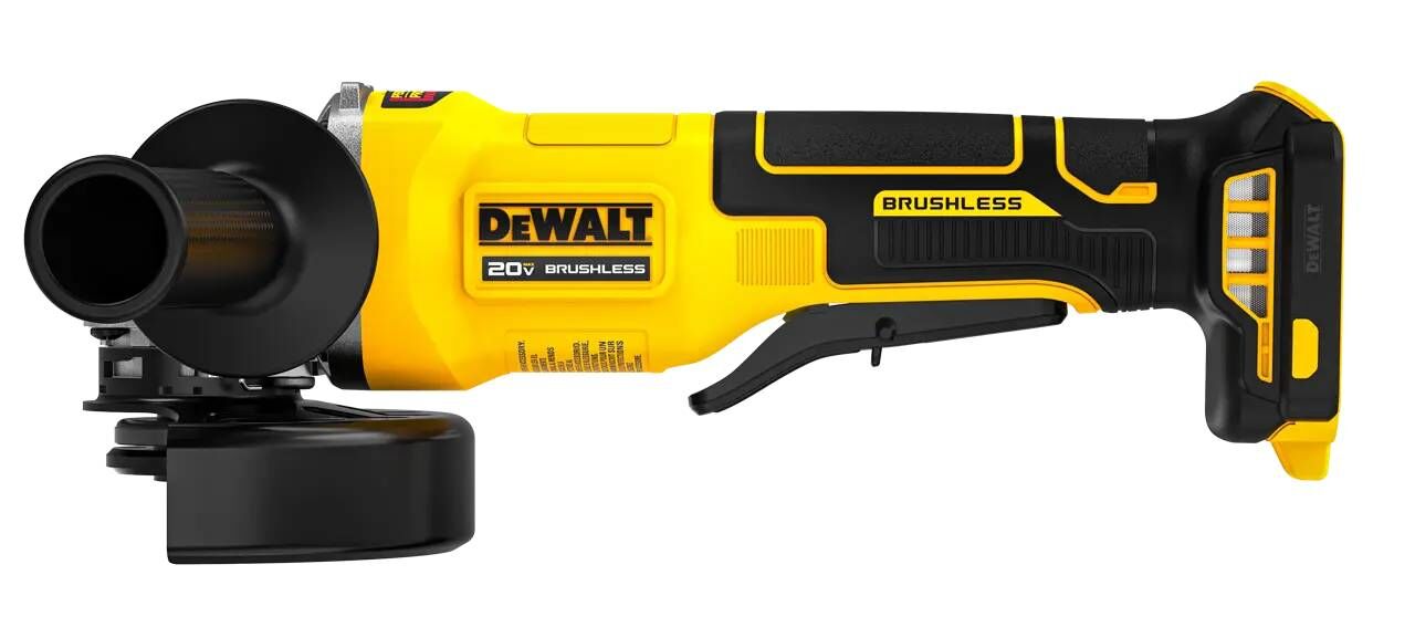 DEWALT 20V MAX Brushless Cordless 4 1/2 in. Paddle-switch Grinder (Bare Tool)