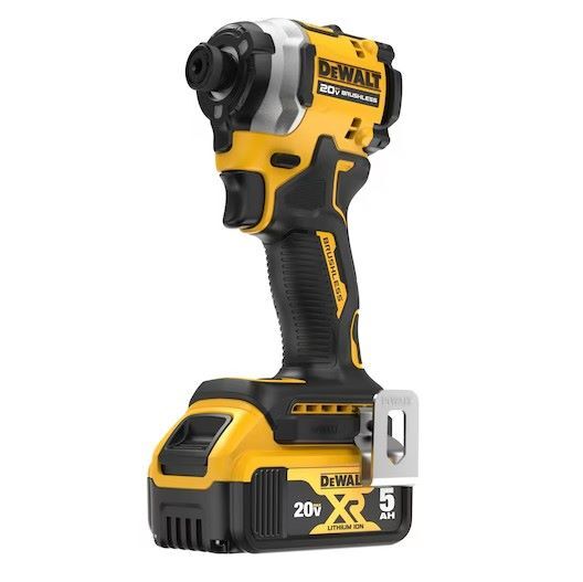 DEWALT Atomic 20V Max Brushless Cordless 3-Speed Impact Driver Kit, 1/4-In