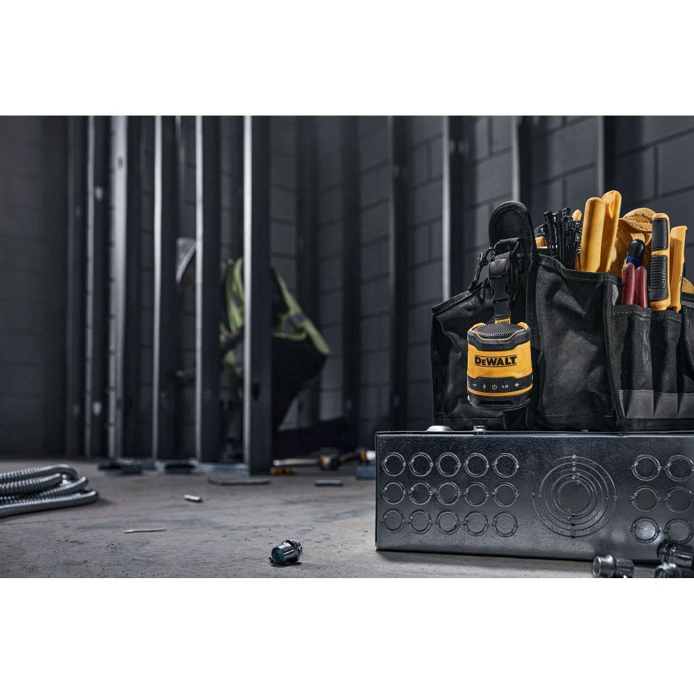 DEWALT Rechargeable Mini Bluetooth Speaker