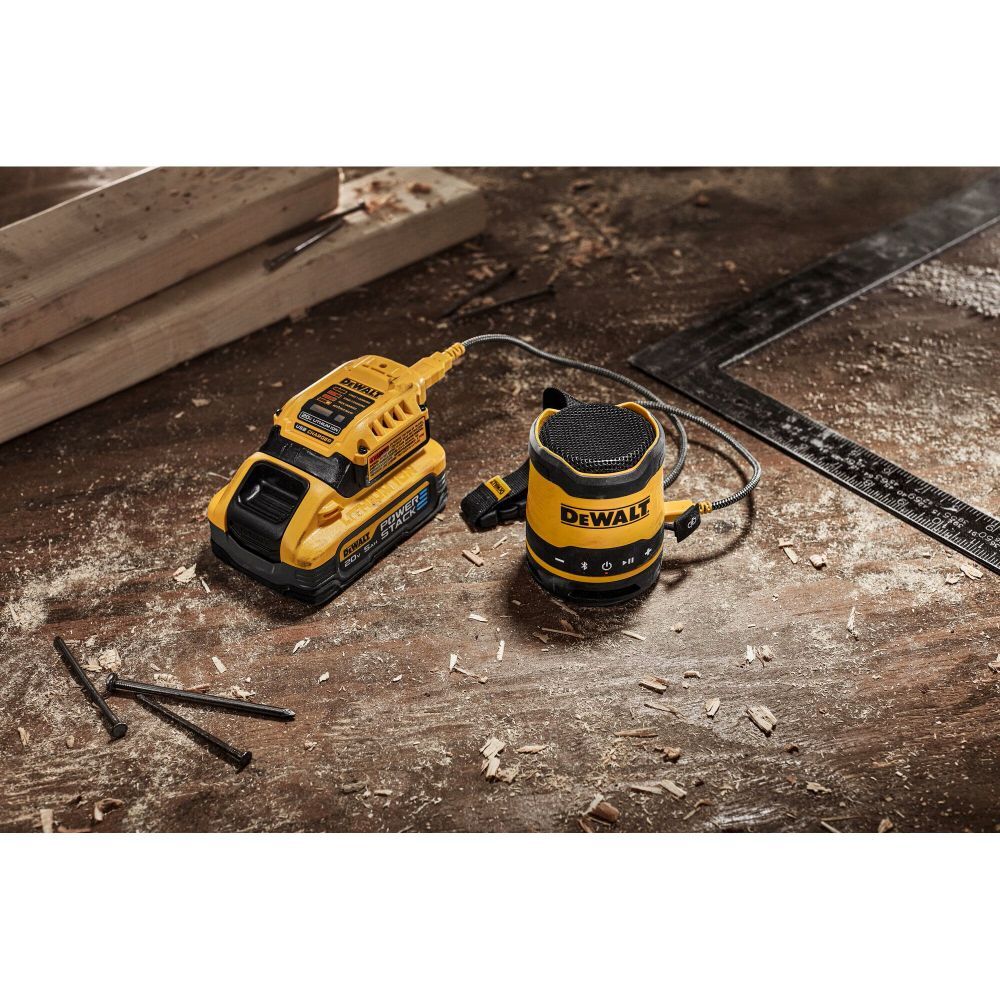 DEWALT Rechargeable Mini Bluetooth Speaker