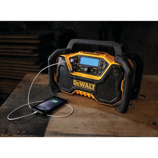DEWALT 12-V/20-V MAX Bluetooth Cordless Jobsite Rado (Tool Only)