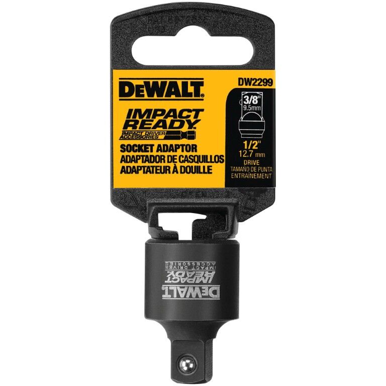 DEWALT Impact Ready 1/4-In Hex Shank to 1/4-In Socket Adaptor