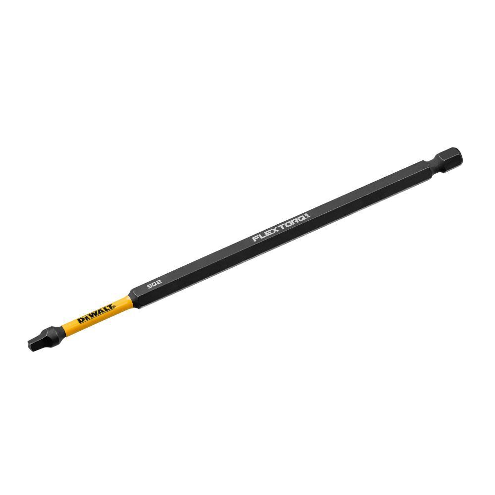 DEWALT FLEXTORQ Impact Screwdriving Bits, SQ2, 6-In