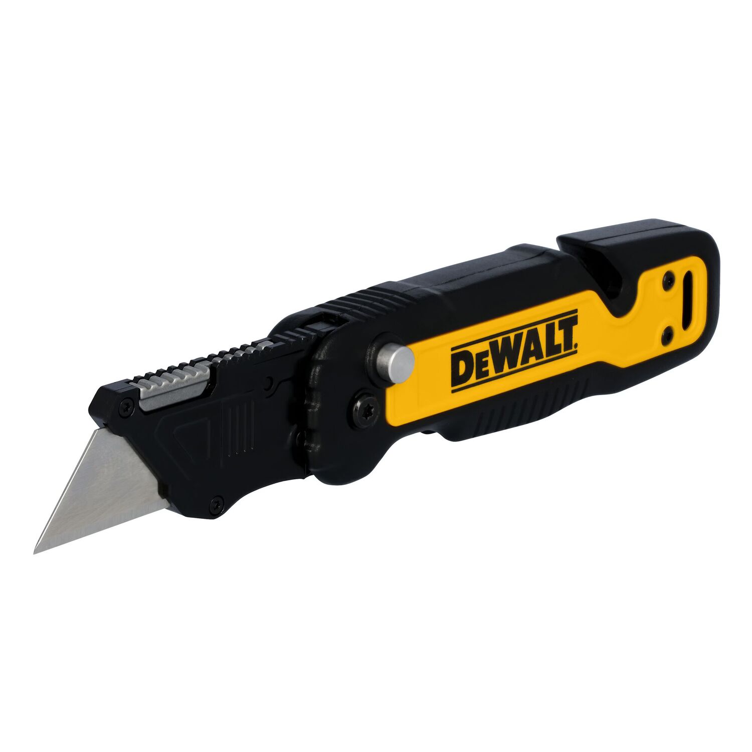 DEWALT Push And Flip Folding Utility Knife With Storage