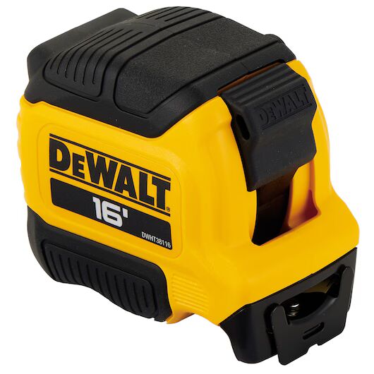 DEWALT Compact Tape Measure, 16-Ft