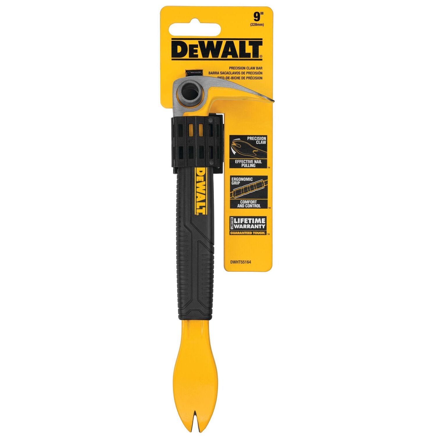 DeWalt Precision Claw Bar, 9-In