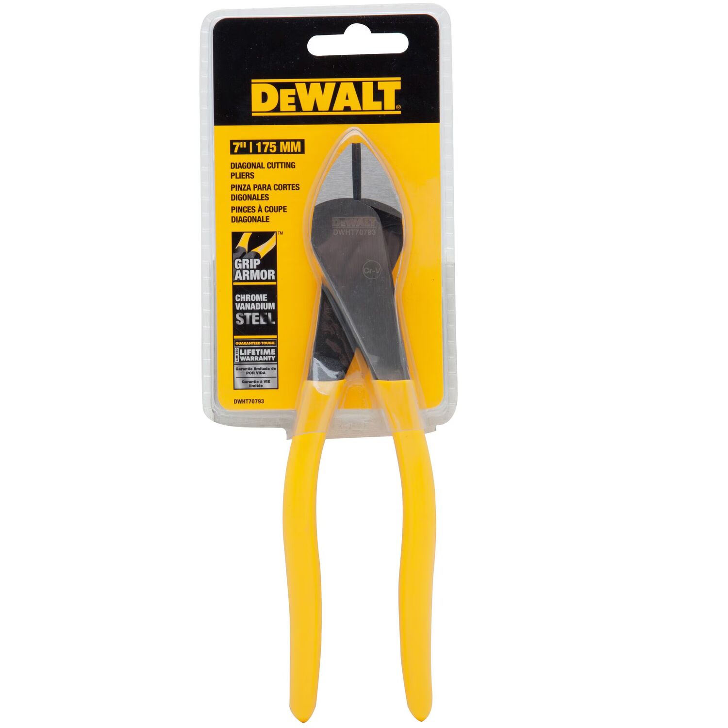 DEWALT Diagonal Plier, 7-In