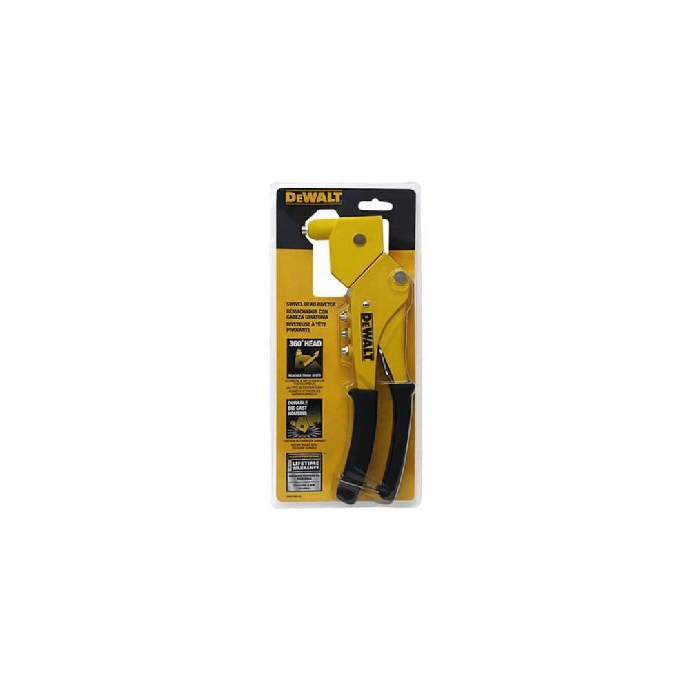 DEWALT Heavy Duty Swivel Head Riveter