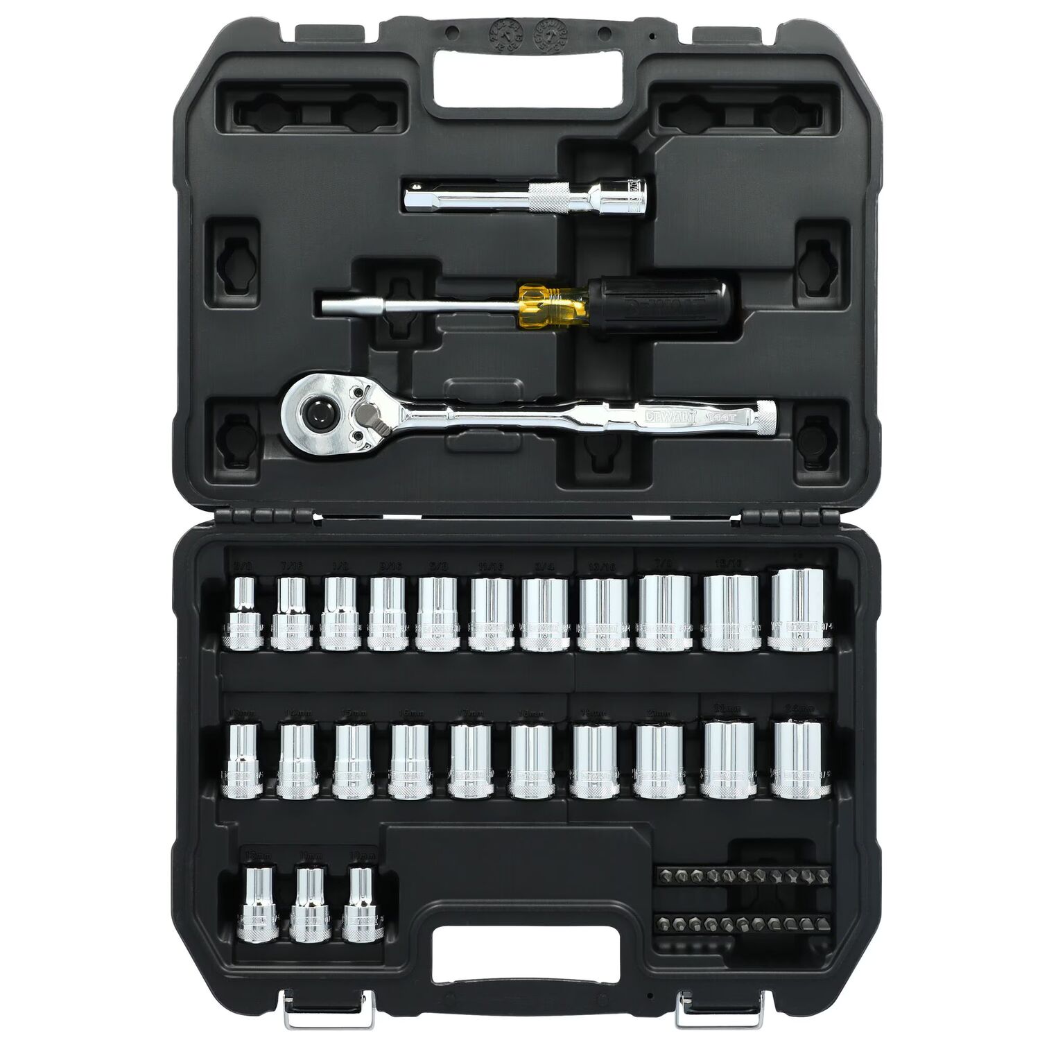 DEWALT ToughSeries 1/2-In Drive Mechanics Tool Set, 49-Pc