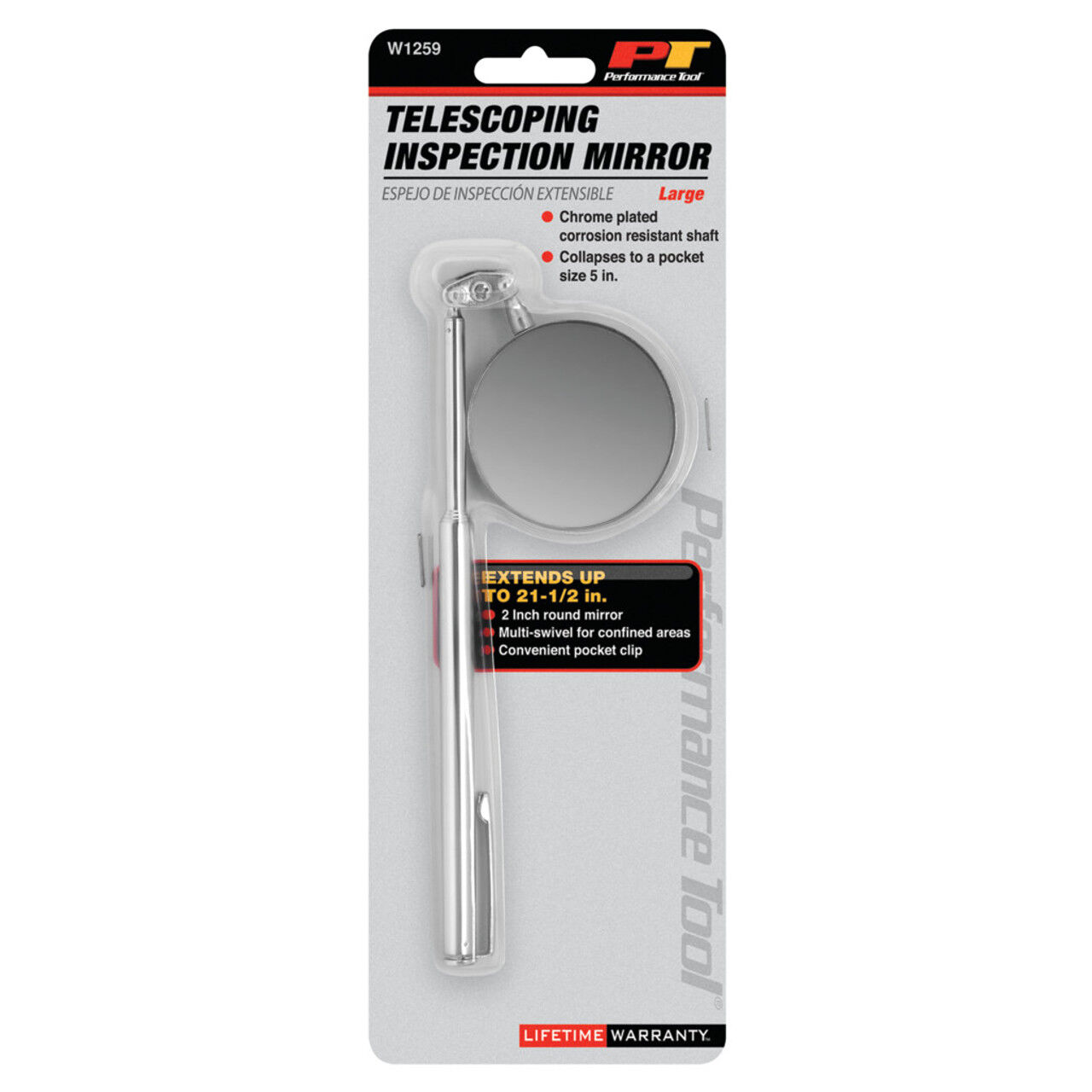 Performance Tool Telescoping Inspection Mirror